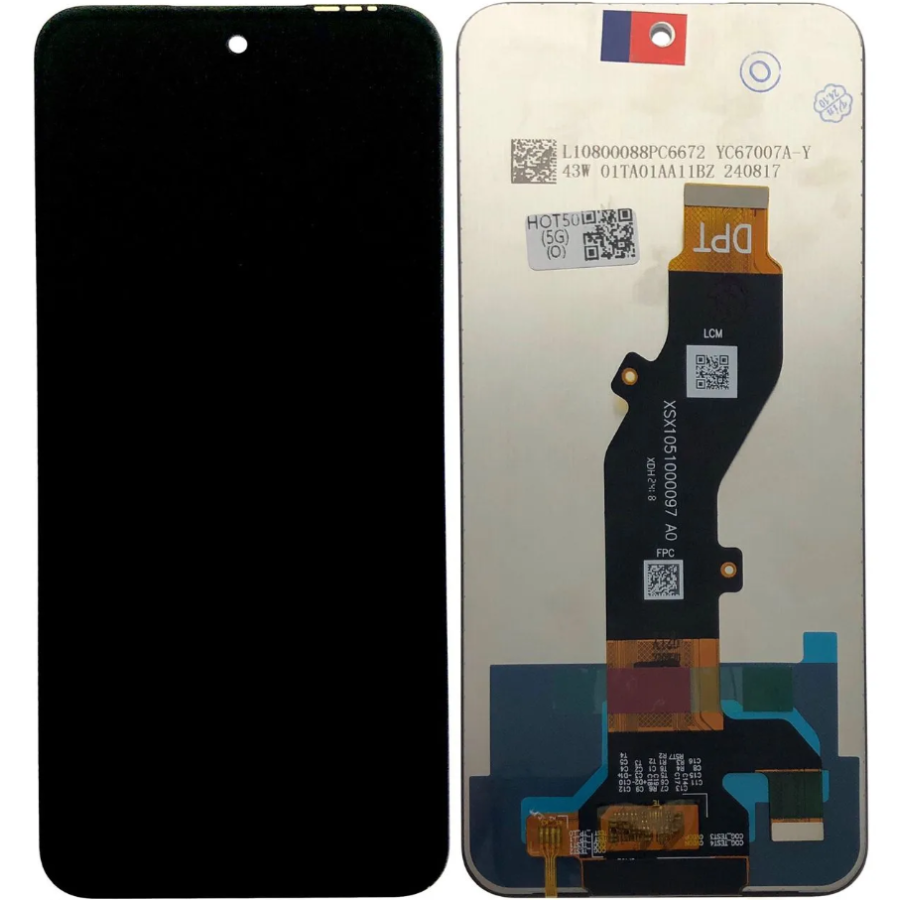 Display Infinix Hot 50 (5g)/ Hot 50i/ Smart 9/ smart 10- 10 plus/ spark 40/ hot 60i/spark go 01- 01s/ spark 30c/ pop 9/itel a80