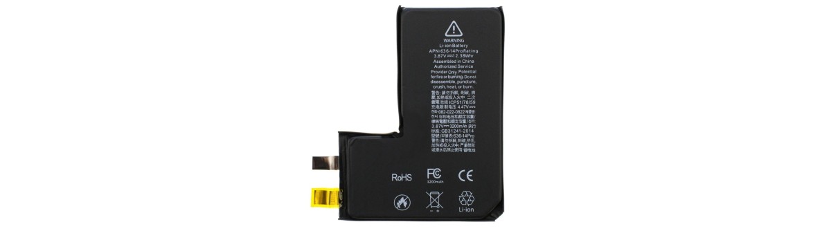 bateria iphone 14 pro run dignsotic tlida